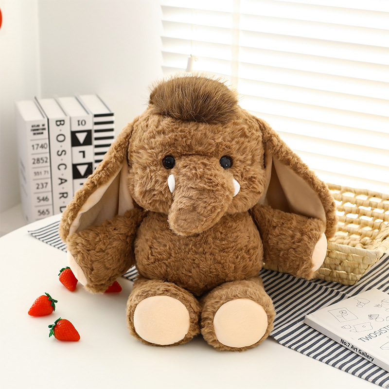 Running Brown Elephant Plushie